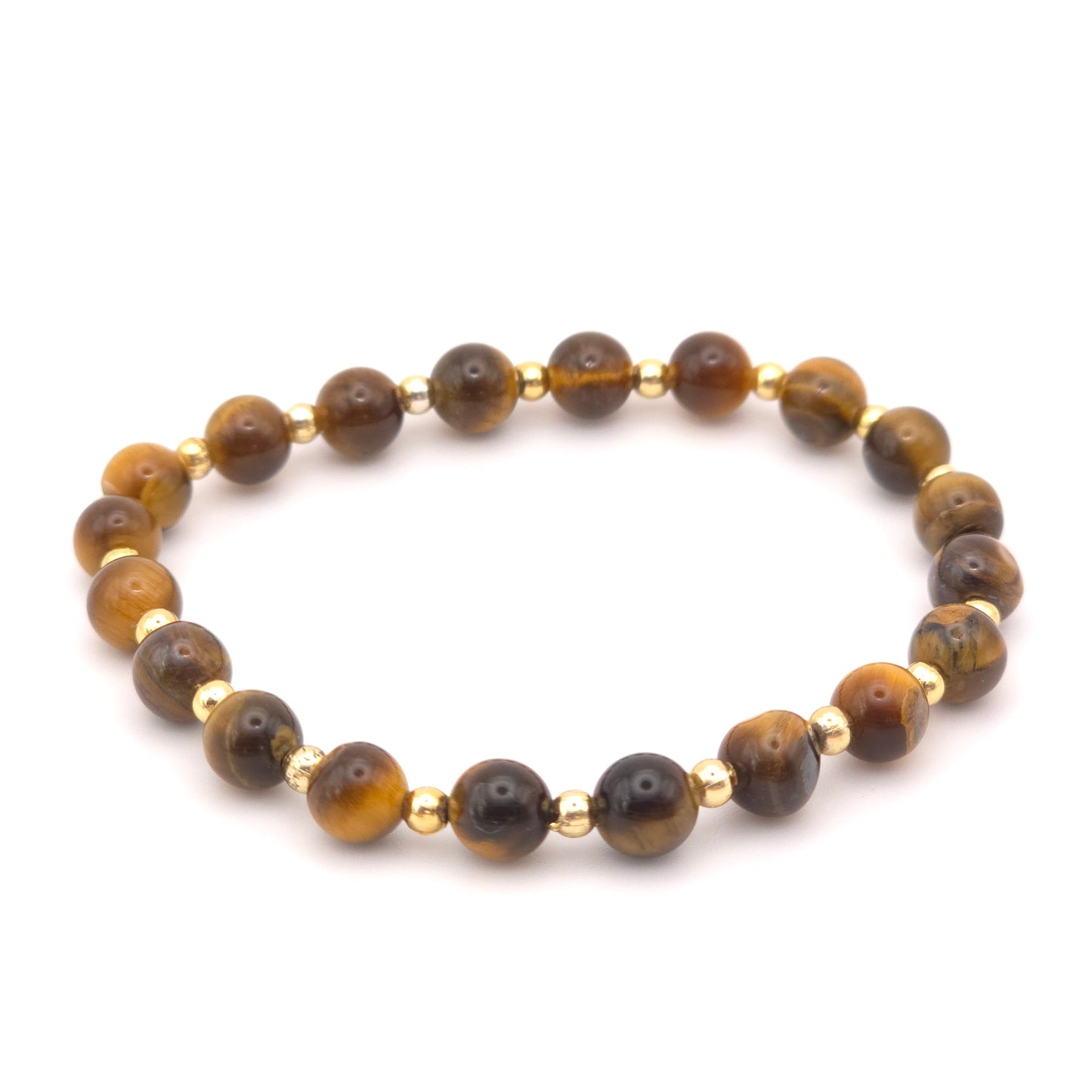 Tigers Eye Beaded Bracelet