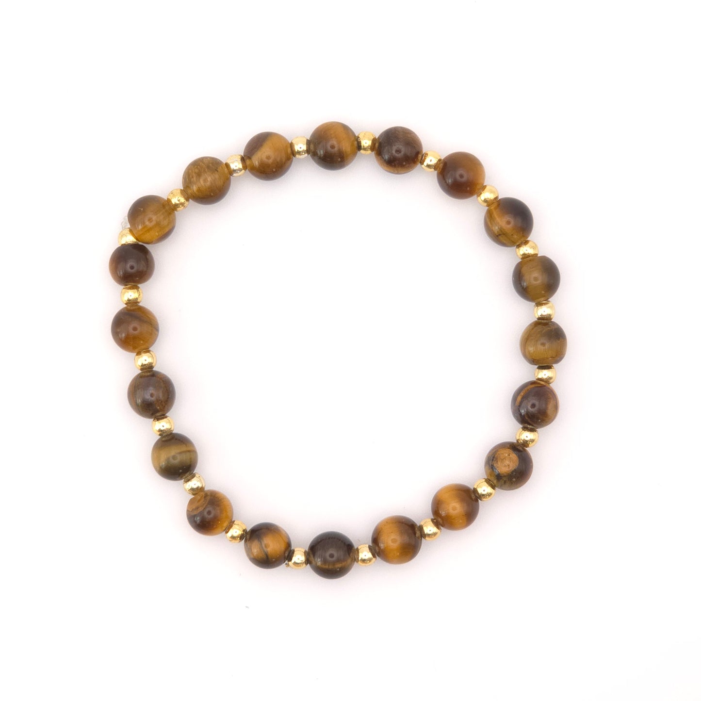 Tigers Eye Beaded Bracelet