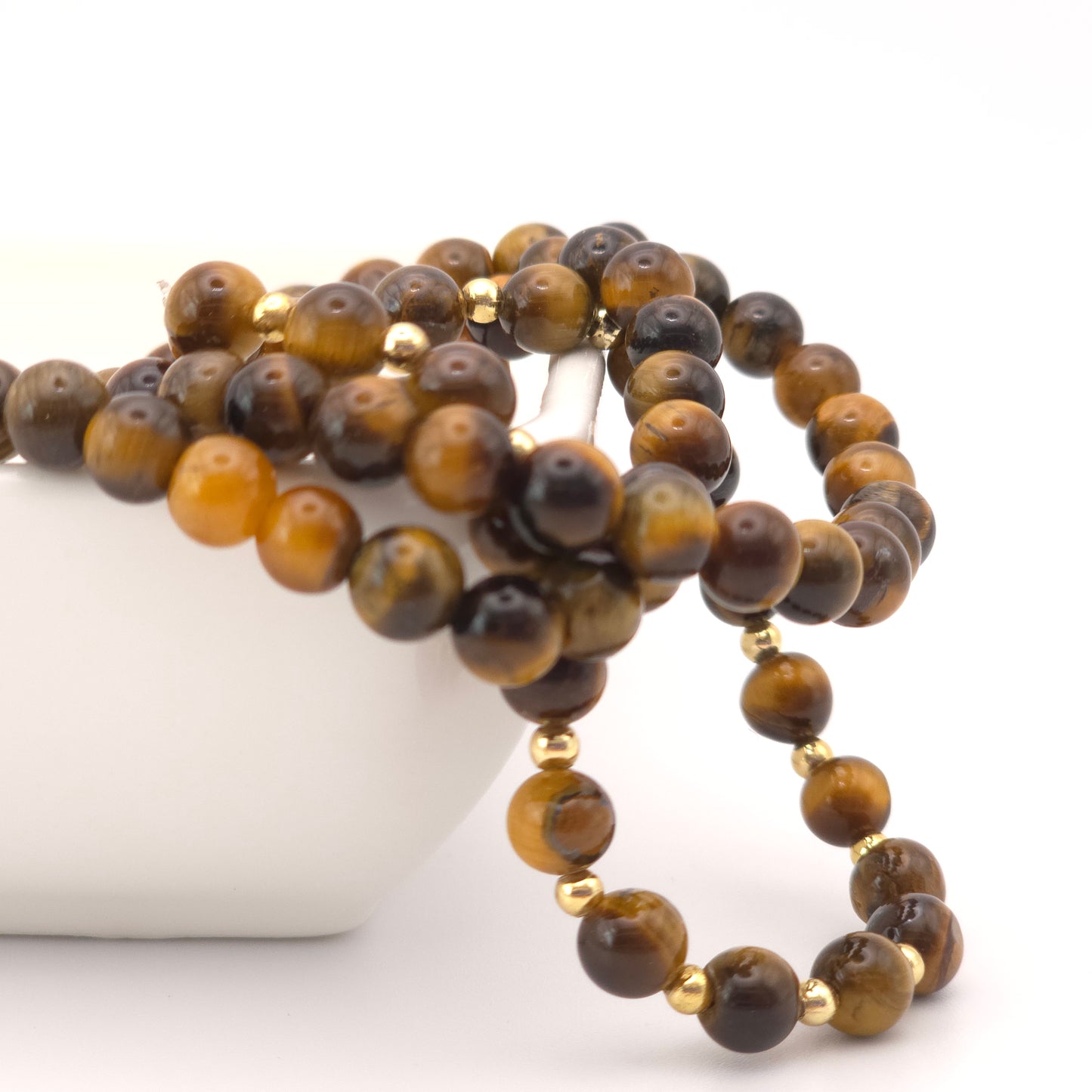 Tigers Eye Beaded Bracelet